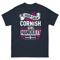 Thumbnail for T-shirt Cornwall marine - Keep Calm and Let the Cornish Girl Handle It
