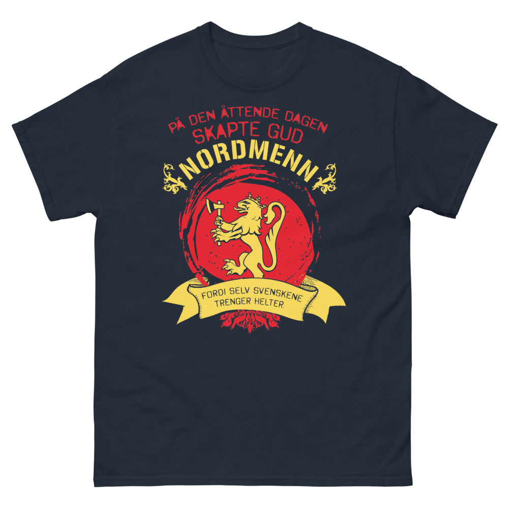 T-shirt Nordmann noir dos - héroïsme nordique