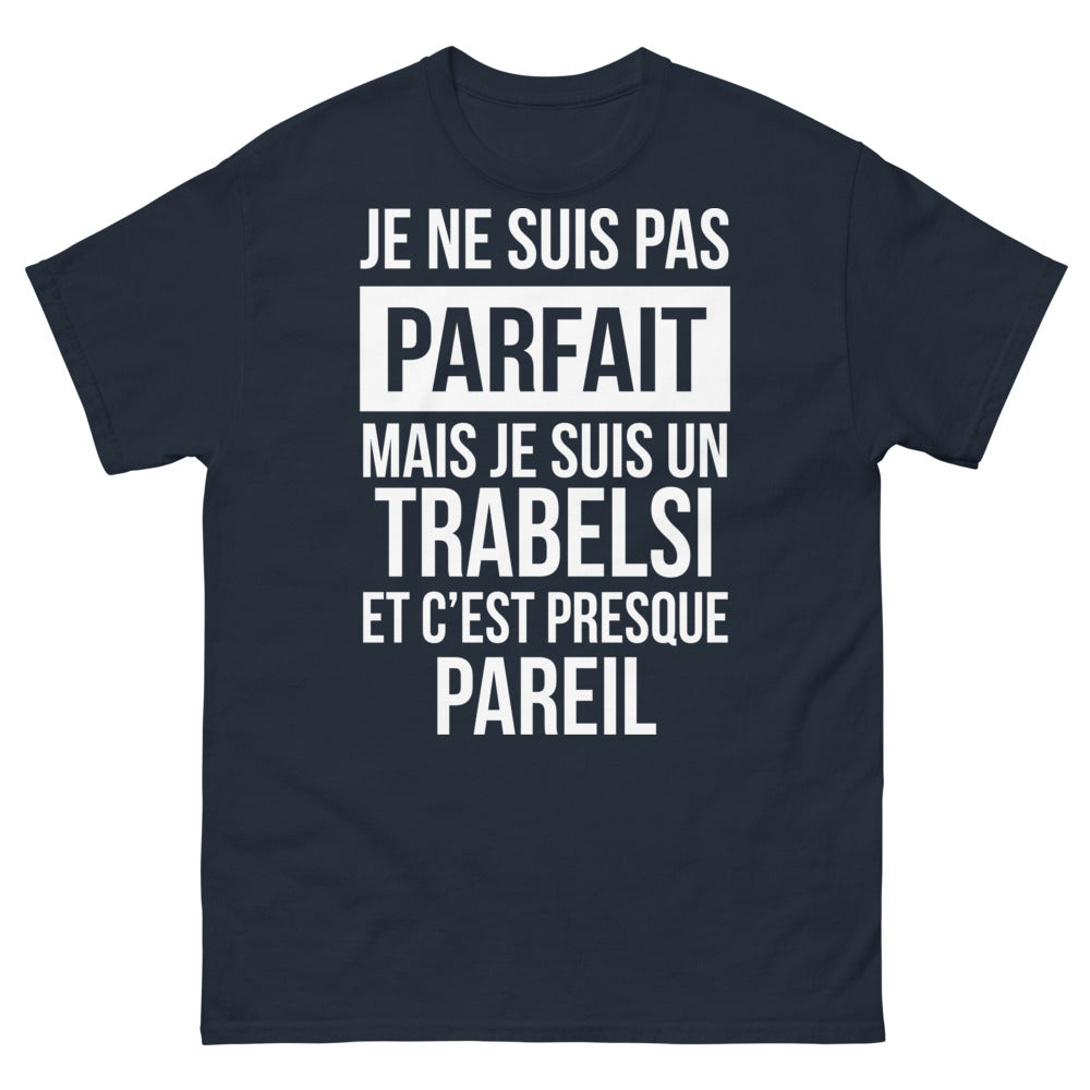 T-shirt Trabelsi marine - presque parfait