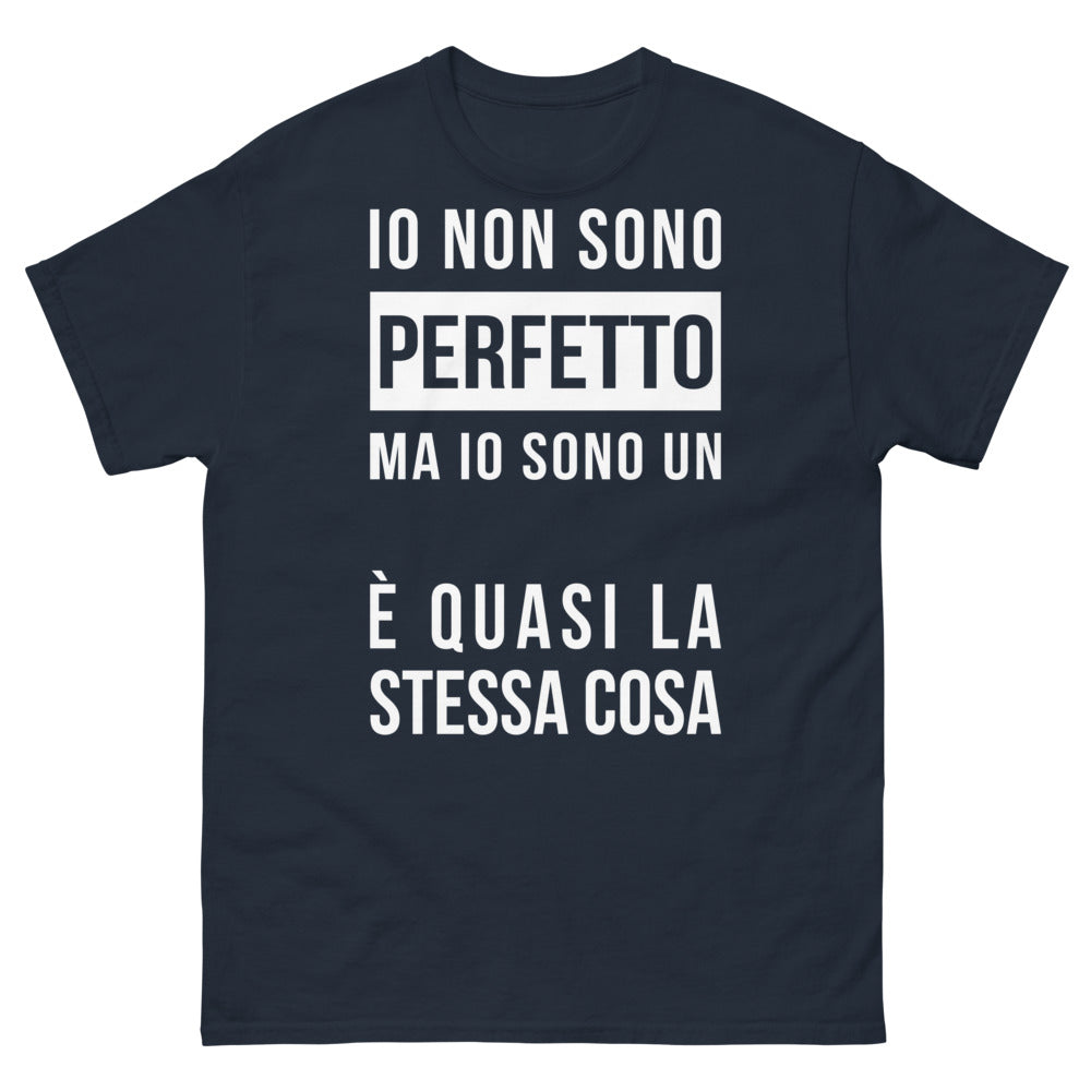 T-shirt - Io Non Sono Perfetto Ma Io Sono Un Siciliano (Presque la même chose)