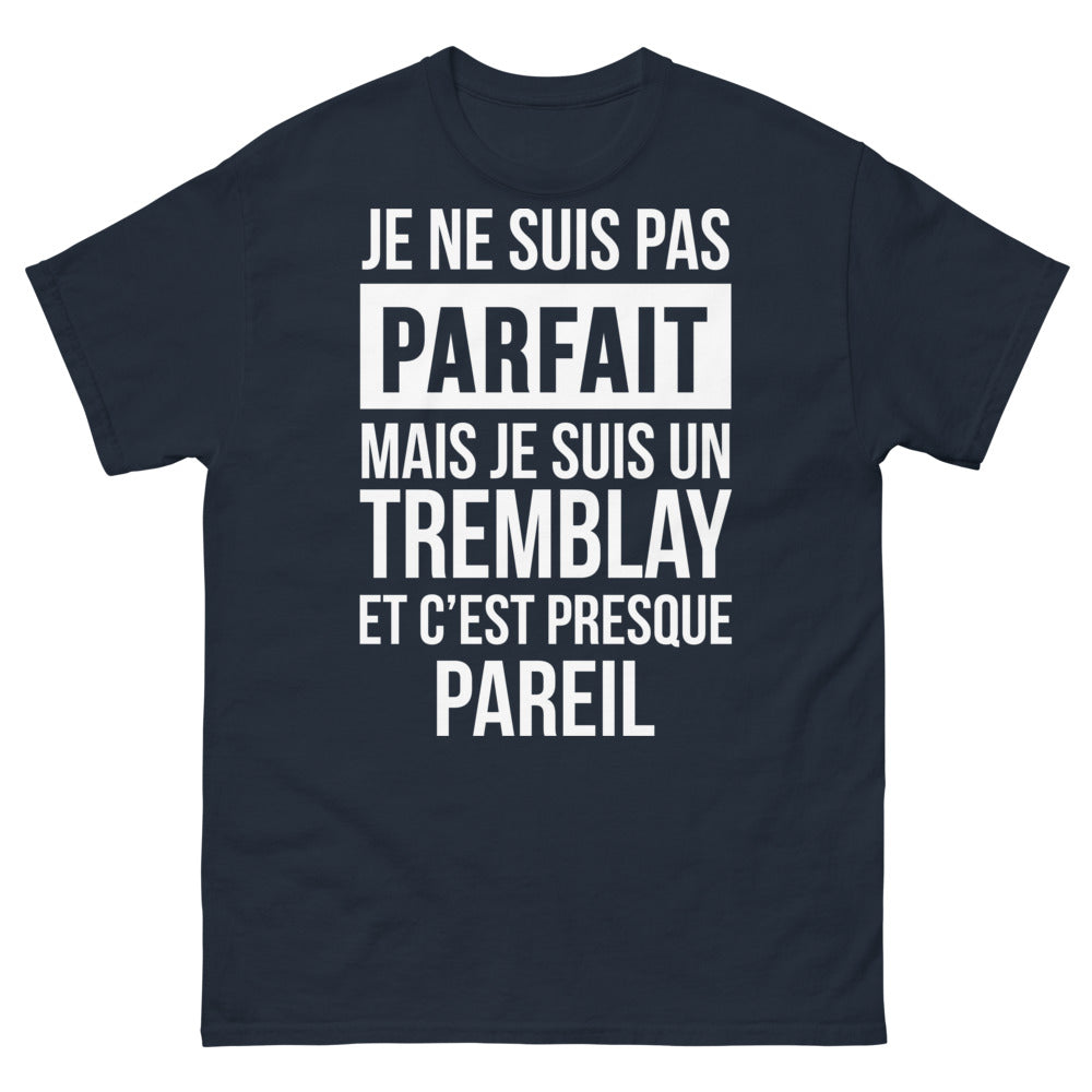 T-shirt Tremblay marine - Presque pareil