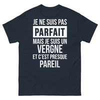 Thumbnail for T-shirt Vergne bleu marine - Je ne suis pas parfait, mais je suis un Vergne
