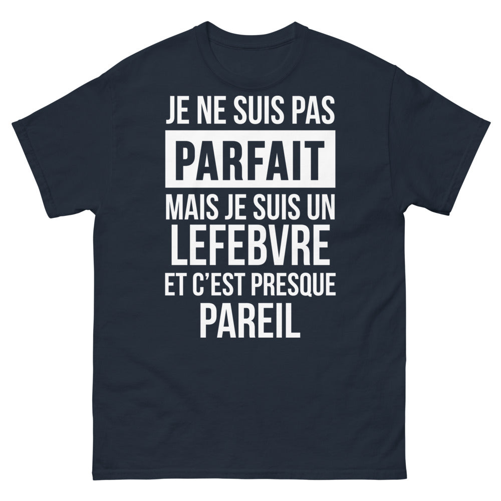 T-shirt Lefebvre marine - presque pareil Lefebvre