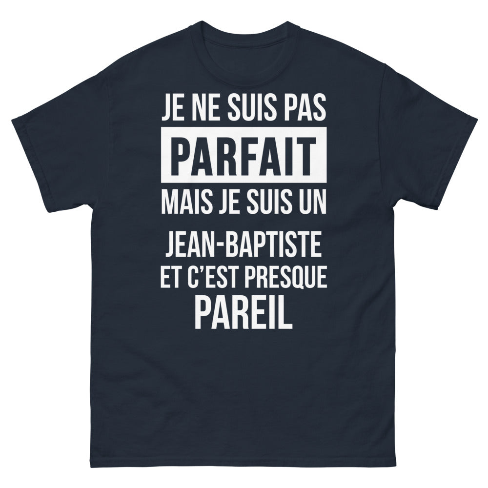 T-shirt Jean-Baptiste marine - presque pareil
