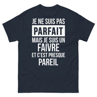 Thumbnail for T-shirt Faivre marine - Je ne suis pas parfait
