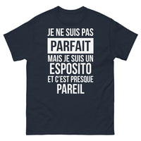 Thumbnail for T-shirt Esposito marine - Je ne suis pas parfait