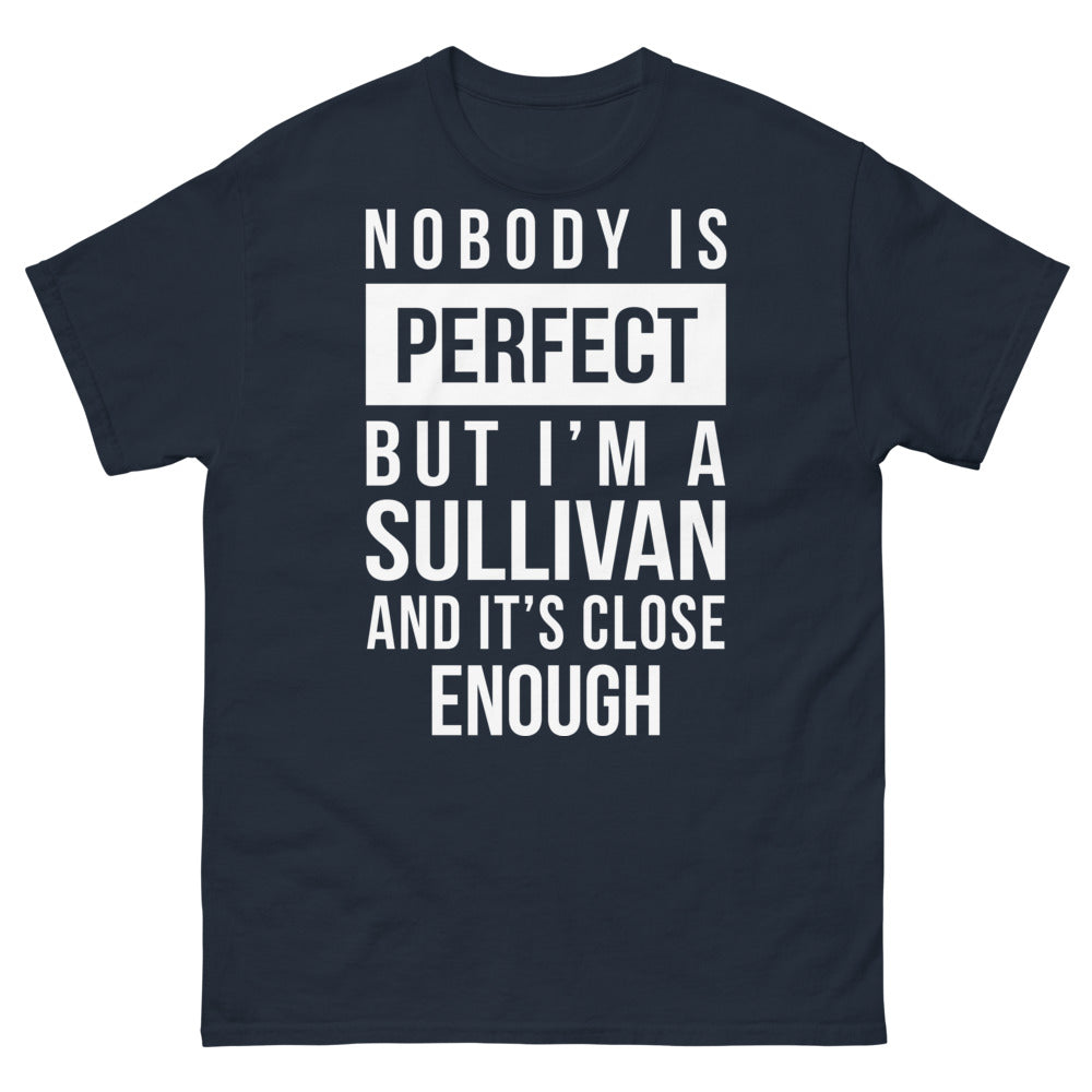 T-shirt Sullivan marine - Nobody's perfect, Sullivan pride