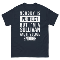 Thumbnail for T-shirt Sullivan marine - Nobody's perfect, Sullivan pride
