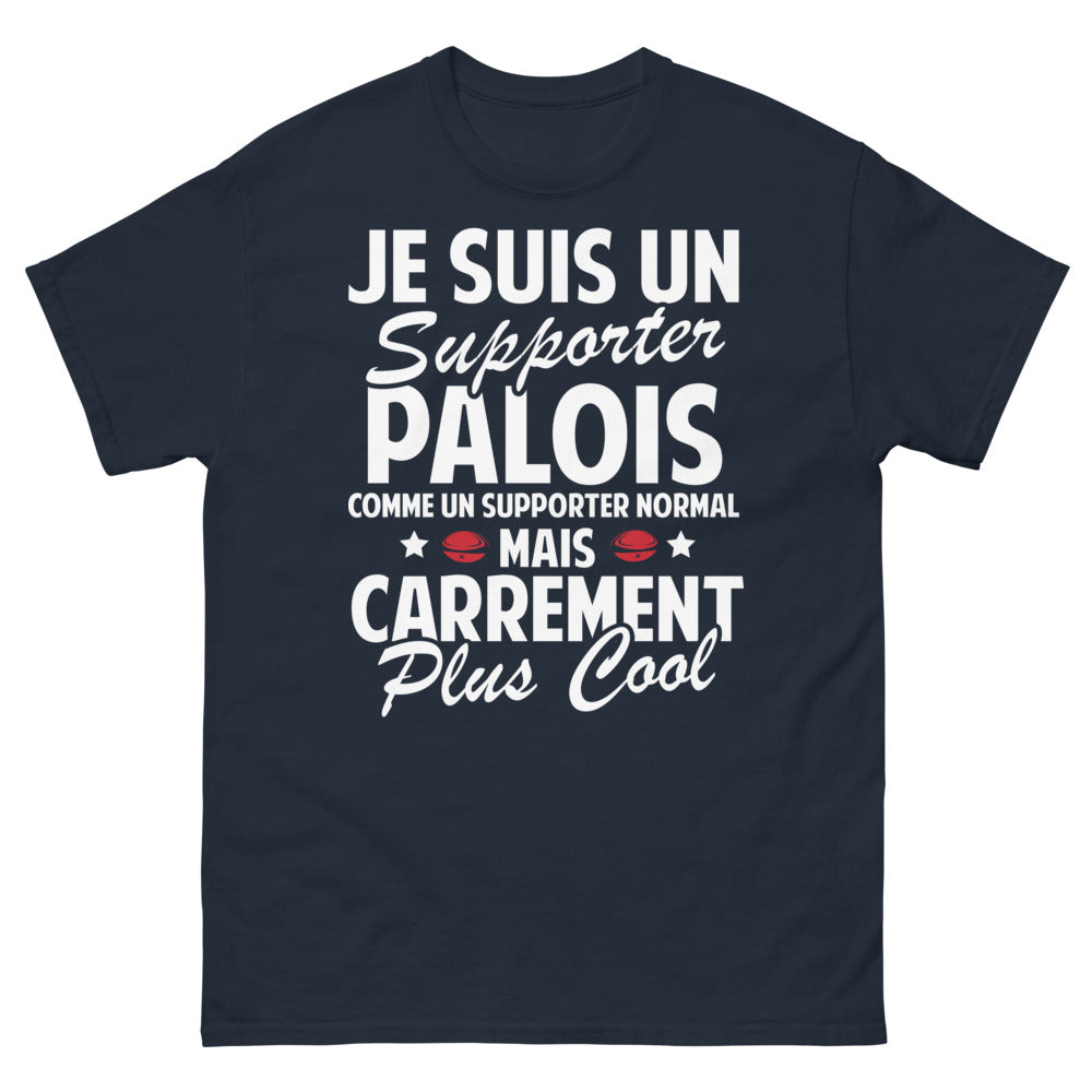 T-shirt Palois marine - supporter palois, chic et cool