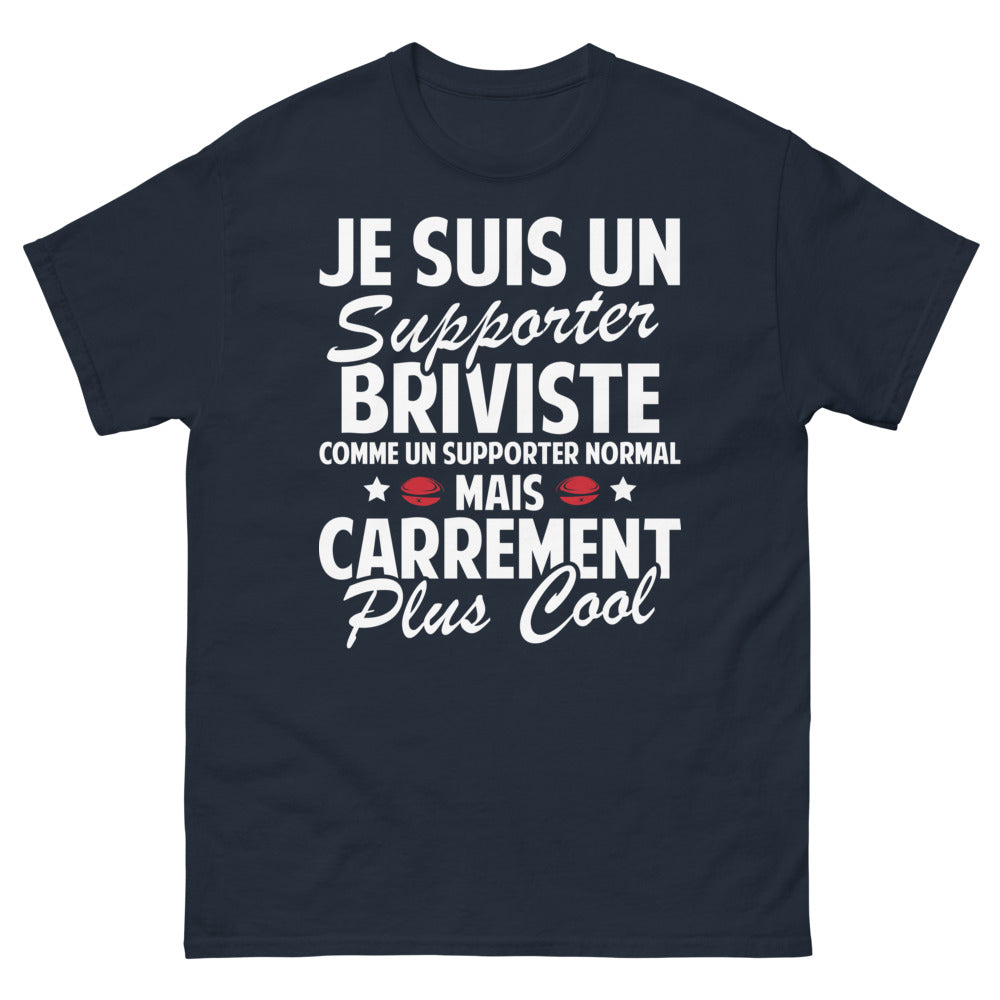 T-shirt briviste marine - carrément plus cool