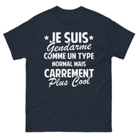 Thumbnail for T-shirt gendarme marine - je suis gendarme, plus cool