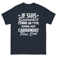 Thumbnail for T-shirt Béarnais marine - Je suis Béarnais, plus cool
