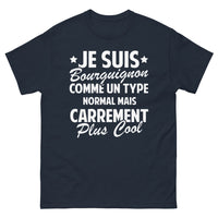Thumbnail for T-shirt Bourguignon marine - je suis bourguignon, édition sombre