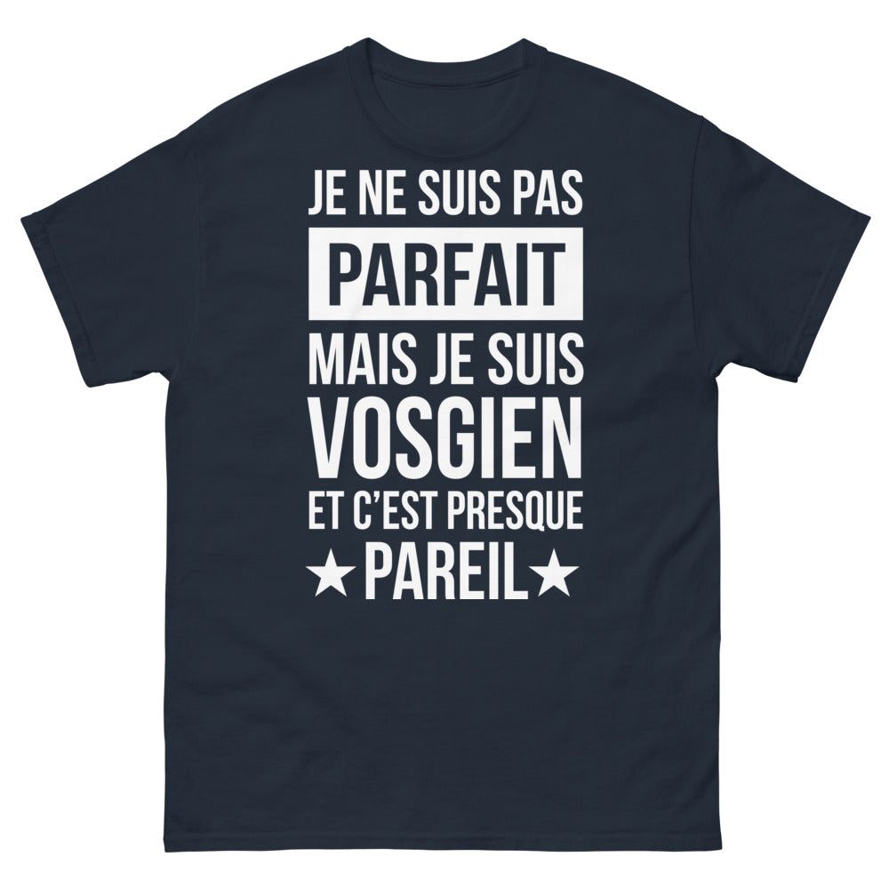 T-shirt Vosgien marine - fièrement Vosgien