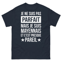 Thumbnail for T-shirt Mayennais marine - Je ne suis pas parfait, mais Mayennais