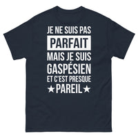 Thumbnail for T-shirt Gaspésien marine - pas parfait mais gaspésien