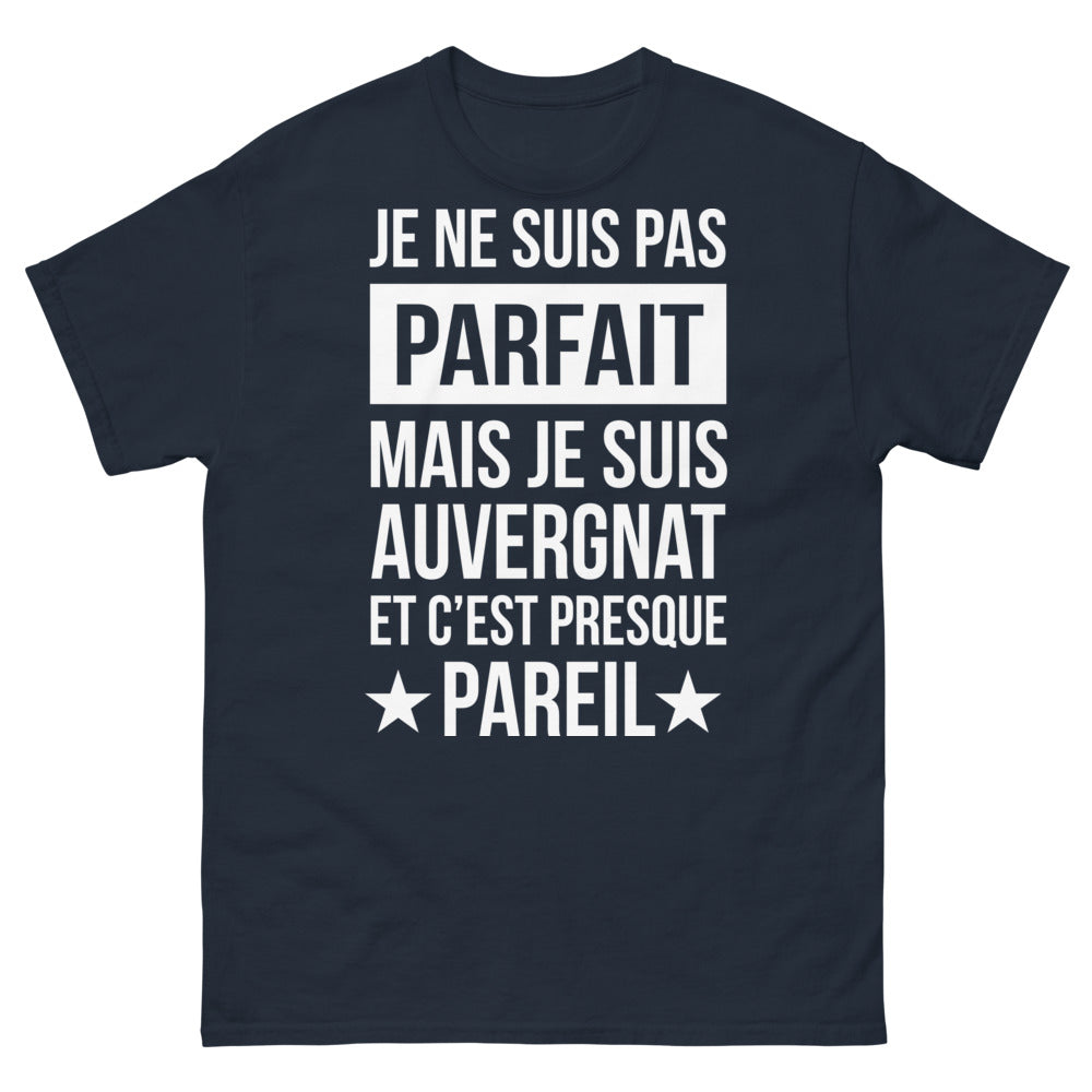 T-shirt Auvergnat marine - Je ne suis pas parfait