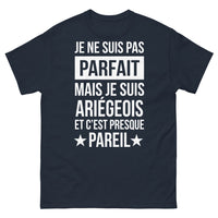 Thumbnail for T-shirt Ariégeois marine - Je ne suis pas parfait… et c’est presque pareil