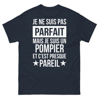 Thumbnail for T-shirt pompier marine - presque pareil