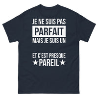 Thumbnail for T-shirt Breton marine - Je ne suis pas parfait