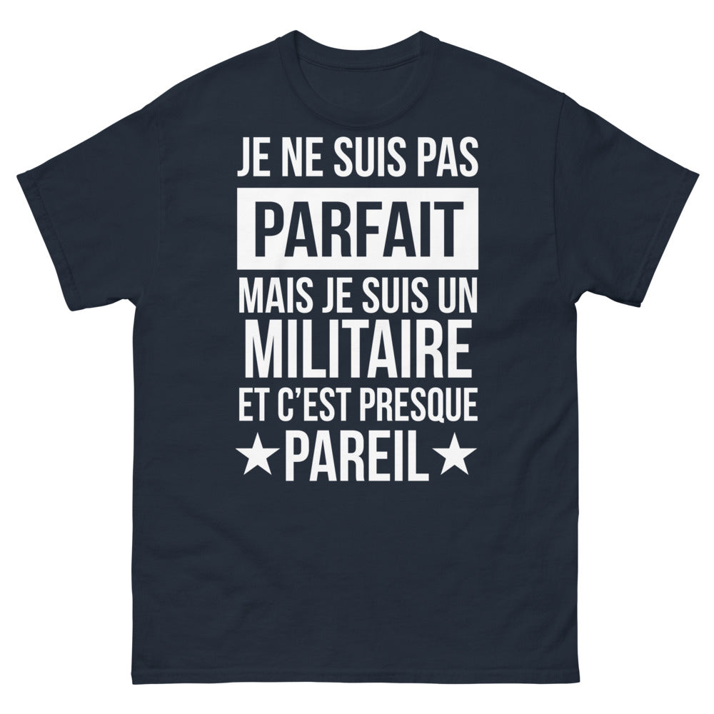 T-shirt Militaire marine - presque pareil, militaire