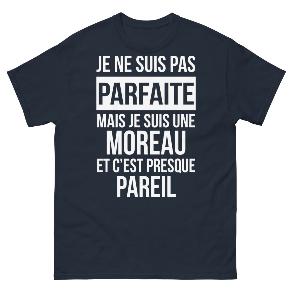 T-shirt Moreau marine - humour et fierté