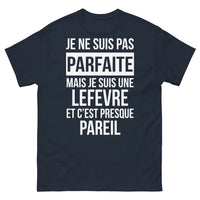 Thumbnail for T-shirt Lefèvre marine face - presque pareil
