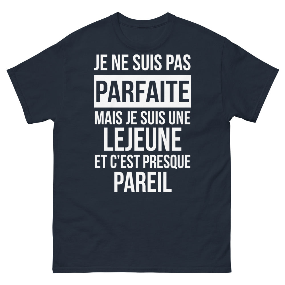 T-shirt Lejeune marine - autodérision et fierté