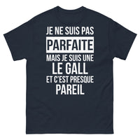 Thumbnail for T-shirt Le Gall marine - Je ne suis pas parfaite