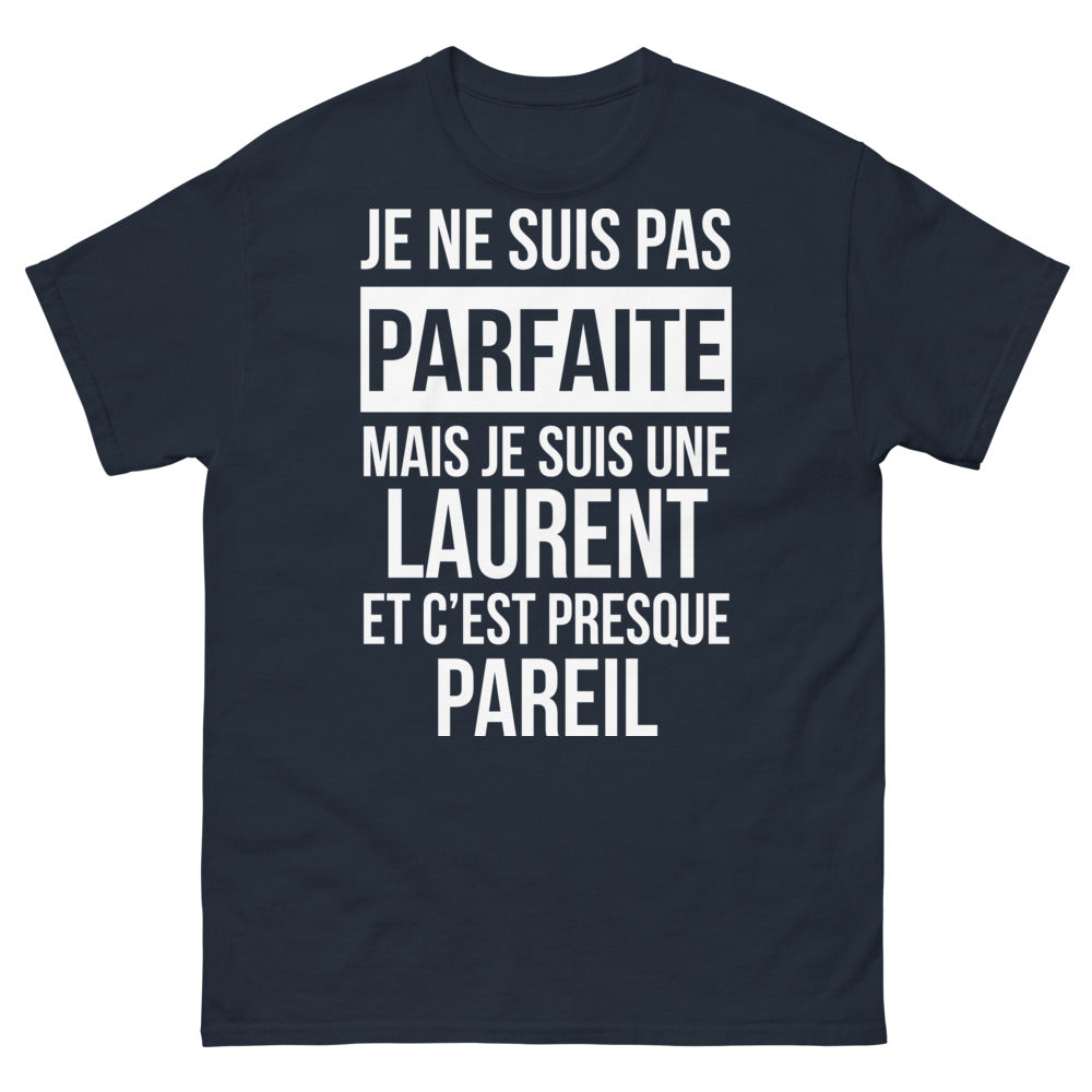 T-shirt Laurent marine - Je ne suis pas parfaite