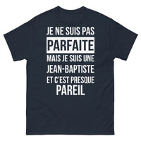 Thumbnail for T-shirt Jean-Baptiste marine - Je ne suis pas parfaite
