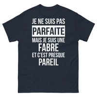 Thumbnail for T-shirt Famille Fabre marine - je ne suis pas parfaite, Fabre presque pareil