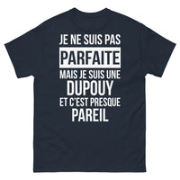 Thumbnail for T-shirt Dupouy marine - je suis une Dupouy, presque pareil