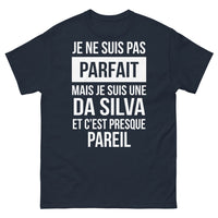 Thumbnail for T-shirt Da Silva marine - humour et fierté Da Silva