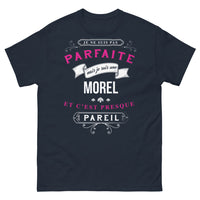 Thumbnail for T-shirt Morel marine - Je ne suis pas parfaite mais je suis une Morel