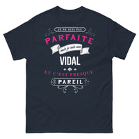 Thumbnail for T-shirt Vidal marine - esprit familial et fierté