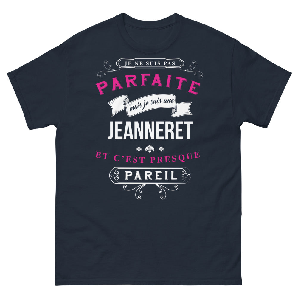 T-shirt Jeanneret marine - je ne suis pas parfaite, mais Jeanneret