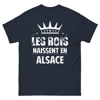 Thumbnail for T-shirt Alsace marine - Les rois naissent en Alsace