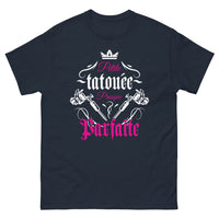 Thumbnail for T-shirt Petite Tatouée – Presque parfaite marine - Petite Tatouée – Presque parfaite