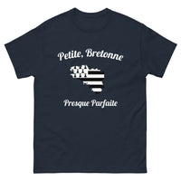 Thumbnail for T-shirt Bretagne marine - Presque parfaite, fière de Bretagne