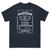 Thumbnail for T-shirt Bourguignon bleu marine - Old No.1 j’ai toujours raison