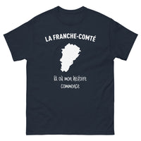 Thumbnail for T-shirt Franche-Comté marine - là où mon histoire commence