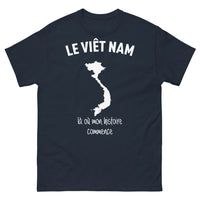 Thumbnail for T-shirt Vietnamien marine - Le Viêt Nam, mon histoire commence
