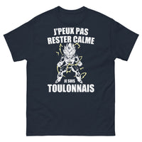 Thumbnail for T-shirt Toulonnais marine - Je peux pas rester calme