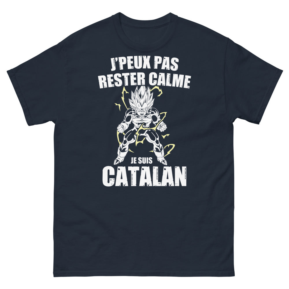 T-shirt catalan marine - je suis catalan