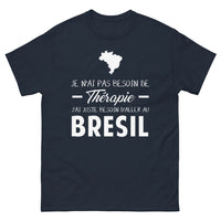 Thumbnail for T-shirt Brésilien marine - rêve brésilien
