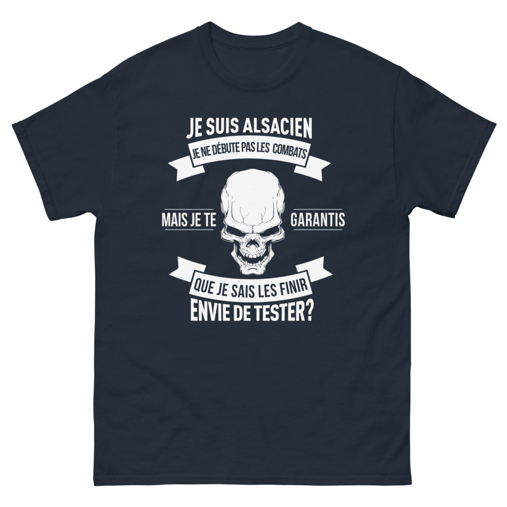 T-shirt Alsacien marine - accent qui claque