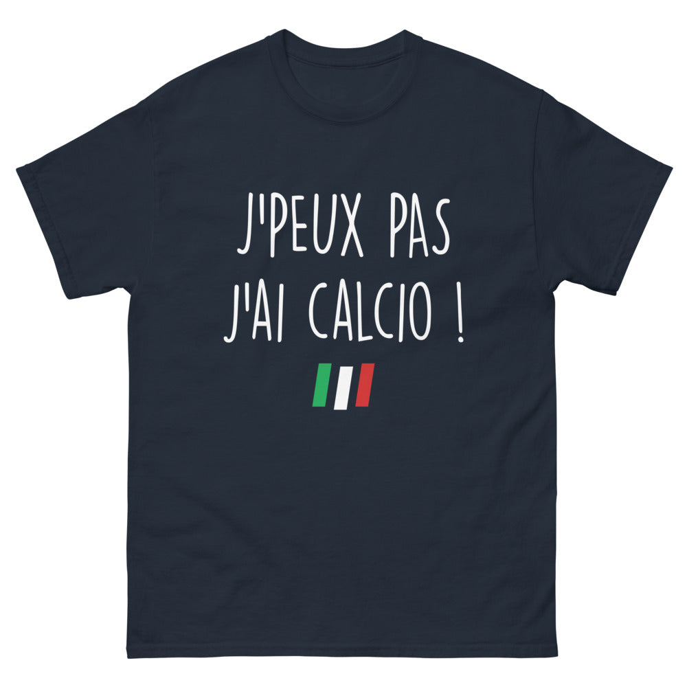 T-shirt Italie marine - J’peux pas, j’ai calcio