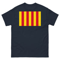Thumbnail for T-shirt Catalogne marine - senyeres et coucher de soleil