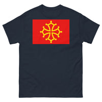 Thumbnail for T-shirt Occitanie marine - Croix occitane